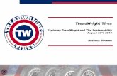 TreadWright Tires · • Rubber Compounds –Only Tier 1 level tread rubber is used, which contain 50k mile warranties on AT tires. This mileage warranty is an industry leader in