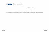 COMMISSION STAFF WORKING DOCUMENT EU Green Public … criteria... · 2016-06-14 · COMMISSION STAFF WORKING DOCUMENT EU Green Public Procurement Criteria for Road Design, Construction