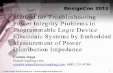 Method for Troubleshooting Power Integrity Problems in ......Cosmin Iorga - NoiseCoupling.com - cosmin.iorga@noisecoupling.com 1 DesignCon 2012 Method for Troubleshooting Power Integrity