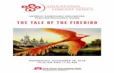 DETROIT SYMPHONY ORCHESTRA TEACHER RESOURCE GUIDE … · TEACHER RESOURCE GUIDE THE TALE OF THE FIREBIRD WEDNESDAY, NOVEMBER 28, 2018 10:30 AM AND 11:45 AM. 1 WELCOME TO THE DETROIT