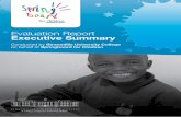 Evaluation report: executive summary · – shared joint training between schools and Springboard; – teachers and Springboard tutors observing their children in each other’s settings.