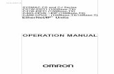 SYSMAC CS and CJ Series EtherNet/IP Units OPERATION MANUAL · Precautions provides general precautions for using the CS/CJ-series EtherNet/IP Units and built-in EtherNet/IP ports.