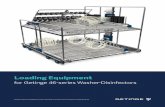 Loading Equipment · This document is intended to provide information to an international audience outside of the US. Loading Equipment for Getinge 46-series Washer-Disinfectors