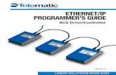 ETHERNET/IP PROGRAMMER'S GUIDE · 2019-08-12 · EtherNet/IP provides comprehensive messaging and services for control, safety, synchronization, motion, configuration and information