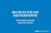 MULTIPLEX PCR FOR GASTROENTERITISAcute Gastroenteritis – Cybulski et al. • Impact of Gastrointestinal Panel Implementation on Health Care Utilization and Outcomes – Axelrad et