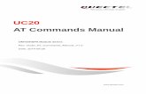 UC20 AT Commands Manual - RS Components · 2019-10-13 · UMTS/HSPA Module Series UC20 AT Commands Manual UC20_AT_Commands_Manual Confidential / Released 2 / 243 About the Document