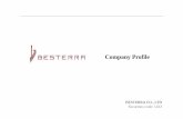Company Profile · Company Profile BESTERRA CO., LTD Securities code: 1433. ... Engineering (proposal, design, plan execution) Management (supervision, control execution) 1 Engineering