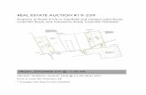 REAL ESTATE AUCTION R19-259...I. The deed to the Property will be a Quitclaim Deed Without Covenant. The high bidder shall at his/her/its cost pay all real estate transfer taxes (including