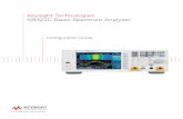 Keysight Technologies N9322C Basic Spectrum Analyzersupport (U2000 Series) N9322C-PWM USB peak and average power sensor support (U2020 X-Series) N9322C-PWP Security features N9322C-SEC