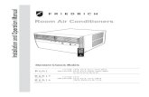 Room Air Conditioners - W. W. Grainger...Register your air conditioner your unit to assure quiet operation, the greatest circulation of cool, dry air, and the most economic operation.