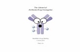 The Advent of Antibody-Drug Conjugateschemlabs.princeton.edu/macmillan/wp-content/uploads/...Indirect Approaches that function as a targeting platform for fusion proteins bearing different