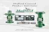 Mallard Control Product Summary€¦ · Mallard Control Product Summary 5 Mallard Control Valves & 3-Way Control Valves Model 5520 Control Valve Durable and reliable control valve