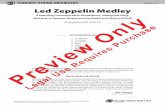 CONCERT STRING ORCHESTRA Grade 3½ Led Zeppelin Medley · 2017-09-20 · Please note: Our band and orchestra music is now being collated by an automatic high-speed system. The enclosed