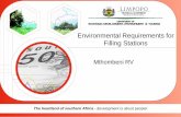 Environmental Requirements for Filling Stations€¦ · Filling stations around “protected areas” •Activity 10 of GNR 985: The construction of facilities or infrastructure for
