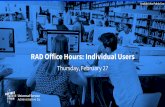 RAD Office Hours Individual Users€¦ · jg@pinkphones.com Last Name* ... 123456788 Master Agent for Authorized NL-AD User Master Agent (Optional) First Name * Last Name * FCC FORM