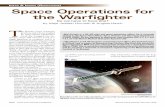 Ideas & Issues (OperatIOns Space Operations for the Warfighteravailable for Marines in 0540 billets to attend Space 200 starting in FY16. MAGTF Space Operations During OIF/Operation