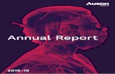 Annual Report - Austin Health Annual... · Austin Health About us Austin Health is one of Australia’s major health services based in Melbourne’s north-east. Our hospitals include