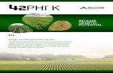 PHI K · Crop Rate Recommendations App. Timing WHEAT & CEREALS 1 L / Acre 2.5 L / Ha 42PHI K should be used based on soil and tissue analyses in accordance with the recommendation