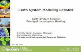 Earth System Science Principal Investigator Meeting · - Scale-Aware, Improved Hydrological and Biogeochemical Simulations of the Amazon Under a Changing Climate (Shen) - Global land