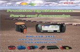 Seed and Flow Monitoring At Its Best! - AG Electronics IncFebruary 2019 Thank you for using our 2019 Precision Ag Electronics and Parts Catalog from The Daugherty Companies, Inc. With