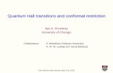 Ilya A. Gruzberg University of Chicagosmirnov/conferences/ascona/slides/gruzberg.pdf · • Precise geometric description of classical conformally-invariant 2D systems • Complementary