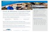 Pratt & Whitney Canada PT6A - Standard Aero Corporationstandardaero.com/Portals/0/Documents/Engines/Pratt... · Pratt & Whitney Canada PT6A Your Trusted Service Partner for P&WC PT6A