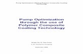 Pump Optimization through the use of Polymer Composite ... Paper - Pum… · Pump Optimization Utilizing Polymer Composite Coating Technology 10% to 15% ή Original Efficiency E F
