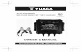 OWNER’S MANUAL - Battery Mart · 2018-12-14 · i03257$17 6$)(7< ,16758&7,216 read and save this safety and instruction manual 1. 7klv pdqxdo frqwdlqv lpsruwdqw vdihw\ dqg rshudwlqj