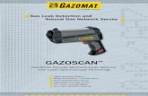 GAZOSCAN Remote Methane Gas Detector brochure...Title GAZOSCAN Remote Methane Gas Detector brochure Author GAZOMAT/Linc Energy Systems Subject The GAZOSCAN handheld remote methane