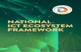 NATIONAL ICT ECOSYSTEM FRAMEWORK...Ionics EMS Inc. SAP Software and Solutions IT and Business Process Association Philippines Securities Exchange Commission Smart Communications, Inc.