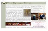 The Bytown Times - ottawaclocksandwatches.caThe Bytown Times VOLUME 35 NO. 3 MAY 24, 2015 ISSN 1712—2799 INSIDE THIS ISSUEM March Meeting Highlights 1,2,3Over forty five members
