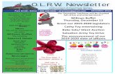 olrw 1006 newsletter - Homesteadoahuleague.homestead.com/2018/12/OLRW_Newslettert_Dec...OLRW wants to thank the Members of our club that took the time and effort to run for office