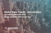 Global Data Trends - Introduction - Bharat Exhibitions€¦ · Sanjay Sharma – RVP-South Asia ... COMMUNICATION SERVICE PROVIDERS: REDKNEE COMMUNICATIONS SUITE Providing solutions