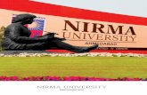 NIRMA UNIVERSITYNirma University is duly recognised by the University Grants Commission (UGC) under Section 2 (f) of the UGC Act. The University is accredited by National Assessment