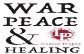 WAR PEACE · War, Peace, & Healing Thursday, Feb. 13, 12:30 p.m. — 1:30 p.m. SH-100 at CCM UNPACKED: Refugee Baggage, a lecture and Q&A with Mohamad Hafez — A Syrian-American