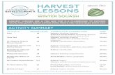 HARVEST Lesson Plan LESSONS€¦ · Lesson Plan HARVEST LESSONS ARE A FUN WAY FOR K-4 CLASSROOMS TO EXPLORE, TASTE AND LEARN ABOUT EATING MORE FRUITS AND VEGETABLES EVERY DAY. #7