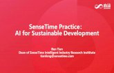 SenseTime Practice AI for Sustainable Development...SenseTime’s "AI Sustainable Development Practice": 6 entry point for change 3 1. Human well-being and capabilities 2. Sustainable