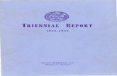 TRIENNIAL REPORT - Cumberland Council · 2019-11-07 · TRIENNIAL REPORT 1954-195.6 1. Introduction: As Mayor of. the Municipality for the triennial term now about to end, I have