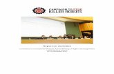 Report on Activities - Campaign to Stop Killer Robots · 2019-12-12 · About this report This report covers activities by the Campaign to Stop Killer Robots at the annual meeting