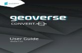 User Guide - Meixner Imagingmeixnerimaging.com/wp-content/uploads/GeoverseConvertUserGuide-1.3.0.pdf · Geoverse Convert User Guide Version 1.3.0 Copyrigt 2012-2014 Euclideon Pty