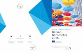 PUBLIC OPINION SURVEY Balkan Barometer 2016 · PUBLIC OPINION SURVEY Balkan Barometer 2016 Trg Bosne i Hercegovine 1/V 71000 Sarajevo Bosnia and Herzegovina Tel: +387 33 561 700 Fax: