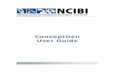 ConceptGen User Guide - National Center for Integrative ... User Guide.pdf · This work is supported by the National Center for Integrative Biomedical Informatics through NIH Grant#