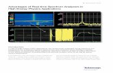 Tektronix: Spectrum Analyzers > Advantages of Real-time …tw.tek.com/dl/37W_17749_0.pdf · 2017-08-07 · Video Filter, Scale, and Offset BW 2 Local Oscillator +-Det Sweep CRT Figure