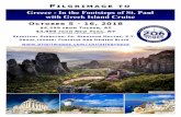 Greece In the Footsteps of St. Paul with Greek Island Cruise (1).pdf · Greece -In the Footsteps of St. Paul with Greek Island Cruise Spiritual Director: Fr. Seraphim Molina, S.T.