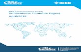 IEEE Communications Society Publications Contents Digest ... · EIC, IEEE Wireless Communications Letters – Wei Zhang EIC, IEEE Transactions on Wireless Communications – Martin