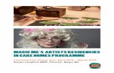 MAGIC ME’S ARTISTS RESIDENCIES IN CARE …...Magic Me’s Artist Residencies Programme: Learning from Phase One 3 About this report Arts charity Magic Me is running a two year programme