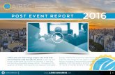 21-23 SEPTEMBER 2016 BUENOS AIRES, ARGENTINA POST … · 21-23 SEPTEMBER 2016 BUENOS AIRES, ARGENTINA AIREC saw over 500 energy experts and more than 275 companies walk through the