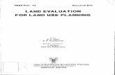 LAND EVALUATION FOR LAND USE PLANNINGlibrary.wur.nl/isric/fulltext/isricu_i00011208_001.pdfLand systems approach for soil surveys Hydrological investigations for land use planning: