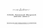 35th Annual Report 2016-2017 - BSE Ltd. (Bombay Stock ... · The Saraswat Co-operative Bank Ltd (Scheduled Bank) SME Nariman Point, A wing, 1st Floor, Mittal Court, ... CIN : L24110MH1981PLC024742