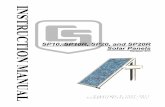 SP10, SP10R, SP20, and SP20R Solar Panelss.campbellsci.com/documents/au/manuals/sp10-10r-20-20r.pdf · 2013-09-20 · The SP10 or SP20 must have a connector (Part No. 788) to plug